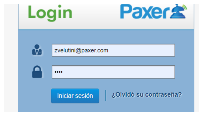 Inicio de Sesión